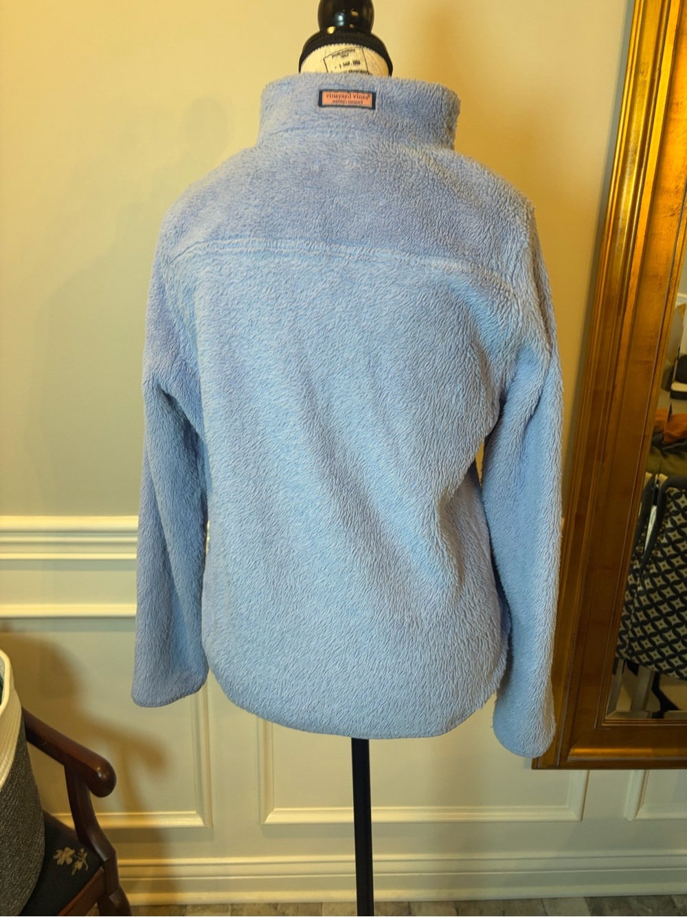 Vineyard Vines Plush Pullover Jacket - Light Lavender - Picture 3 of 5